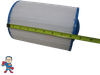 Filter 8 1/4" Tall x 6' Wide 1-1/2"SAE Threaded 40sqft Gulf Coast Spas, Garden Leisure Spas, Freestyle Spas, Pilates Spas, and La-Z-Boy Spas. Gulf Coast Spas, Garden Leisure Spas, Freestyle Spas, Pilates H2O Spas, Lay-Z-boy Spas