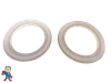 Fits Watkins Heater Union Gasket Set of  (2) 2 5/8" Lip Hot Tub Spa 2" Heater  Gasket with 2 5/8" Center to Center Groove