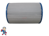 Filter 8 1/4" Tall x 6' Wide 1-1/2"SAE Threaded 40sqft Fits Front Load Filter Housings