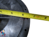 This picture shows the measurement of the groove in the volute of a Piranha pump that this o-ring fits in.. Note: This listing is the o-ring only the volute is sold separate..