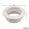 Wall Fitting, BWG/HAI Freedom, Caged, 2-5/8"hs, White