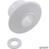 Eyeball Fitting, WW Self Align, 1-1/2"Insider, 2-1/2"fd, Wht