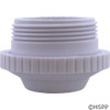 Inlet Fitting, Pentair, 1-1/2"mpt, 3/4" Orifice, White