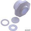 Inlet Fitting, Pentair, 1-1/2"s, Economy Insider, White