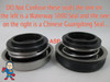 (1) Bearing and Seal Kit WUA 100 200 300 400 Spa Hot Tub Pump Wet End fits Intertek LX Pumps