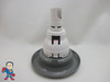 Jet Internal, Waterway, Power Storm, 5" face diameter, Twin Roto, Stainless Steel, Gray