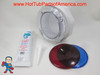 Spa Hot Tub Light Lens Red & Blue Kit with Silicon 5" Face Lense How To Video