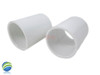 2X Hot Tub Spa 1 1/2" Slip X 1 1/2" Slip Coupler Plumbing PVC Fitting