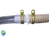 This is an example of the barb coupler installed inside of 3/4" ID Tubing with a Clamp.. Note: Tube and Clamp not included they are for illustration we do offer them in our store.