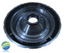 Spa Hot Tub Diverter Cap 3 3/4" Wide Black Notched Buttress Style