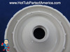 Spa Hot Tub Diverter Cap 3 3/4" Wide White Notched Buttress Style How To Video