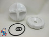 Dimension One D1 D-1 Diverter Knob Cap & O-Ring Kit White Spa Hot Tub Part