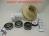 Impeller, Seal (2) Bearing Kit LX Guangdong 48 frame 1HP 2 3/8" Eye Vane Width 1/4" 3 3/4" OD How To Video
