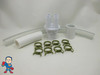 Renu Manifold Kit Hot Tub Spa Part 1"Slip x (4) 3/4" Ports to 1/2" Water HotSpring Video How To