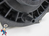 A 2" Threaded fitting measures about 3" edge to edge on the suction or pressure side..