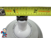 Master Spa  5 1/8" Down East Hot Tub Gray Jet Directional Master Spa  5 1/8" Down East Hot Tub Gray Jet Directional