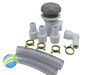 Hot Tub Spa Part Gray Waterfall Valve RENU Kit with (3) Straight (1) 90 Barbs
