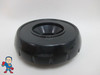 Cap & O-Ring Kit, Waterway, Waterfall Control, Diverter Valve, 1", Notched, Black, 2 1/2" Wide