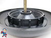 Dynasty Spa Hot Tub Diverter Cap 5" Wide Black Buttress Style