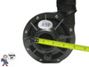 Wet End, Wavemaster 5000, 33980,34677,36745, Vendor Code 4081, 1.0HP, 1-1/2", 48 frame, 115V 
The Suction and Pressure sides both Measure about 2-3/8" Across the threads and is called 1 ½”!