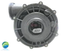 The wet end on this pump can be turned to different positions. You simply loosen the through bolts on the back of the motor and pull the bolts out and turn the wet end the way you want it turned and put the through bolts back in..