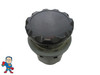 Air Control Valve, 11 Scallop, Graphite Gray, 1" Slip, 1-5/8" Hole Size, 2-1/4" Face Width