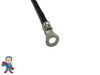 (1) Jumper Wire, Heater Element, 10 gauge x 4", Relay to Heater, Loop and Spade Connector