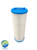 Filter, Cartridge, 50sqft,  2"female SAE Thread, 4-15/16", 13-1/2", Fits Some Dynasty Bahama Tubs