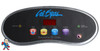 Cal Spa, Peanut, 6000, 6100, 4 Button, Topside,  Phone Plug, Temp, Light, Jet, Option