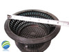 Basket, Skimmer, Waterway Dyna-Flo T/M Low Profile, Black