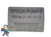 Speck Pump 21-80/33GS 4.0HP SF1.25 EE 208-230V 21.0-19.4A MAX