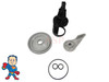 Diverter Valve Spa Gray Hot Tub O-Ring Smooth Scalloped Cap Stem Kit Reinforced Handle Video