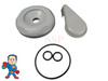 Diverter Valve Spa Gray Hot Tub O-Rings Smooth Scalloped Cap Kit Reinforced Handle How To Video