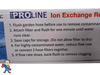 ProLine Resin Pre-Filter , 8000 gal., Ion Exchange Resin, Attach to Water-hose