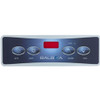 Balboa VL403 Overlay Sticker, 4 Button, LED, 11448