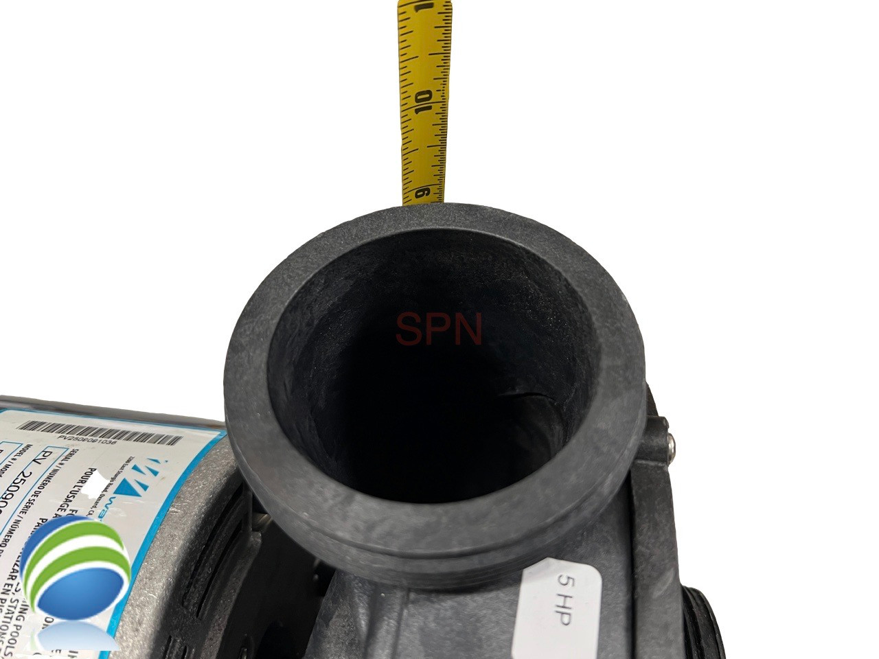 Waterway Viper Pump Assembly - 5.0 HP, 230 V, 2 Speed, 56Fr