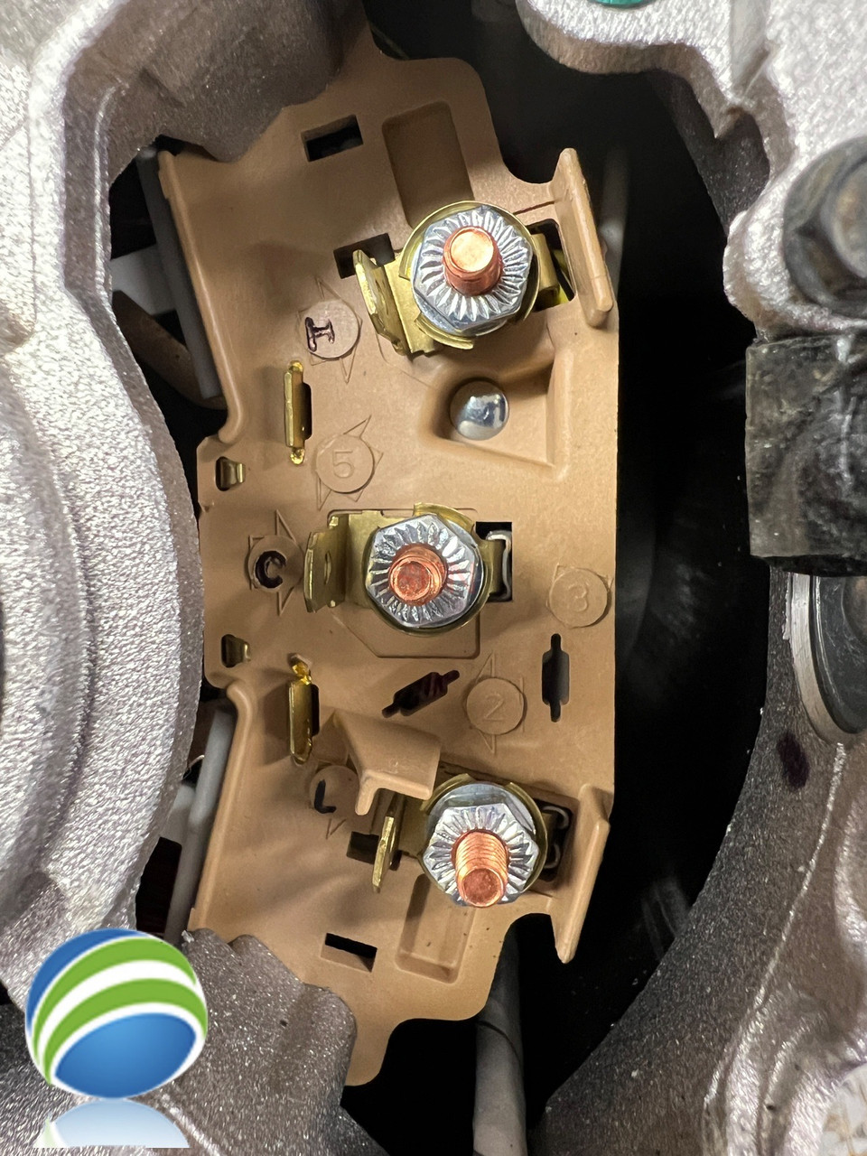 The wiring in most cases is What on the C for Common, Black on the L for Low and Red on the H for High.. There are cases there the black and red are the other way but this is the standard way.