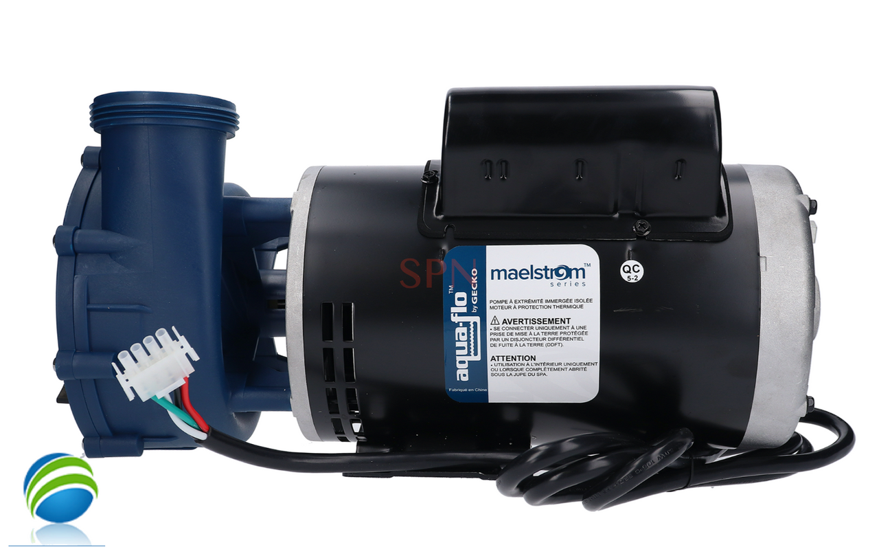 Complete Pump, Aqua-Flo, Maelstrom, 3.0HP, 230v, 56fr, 2"X 2" 1 or 2 Speed 12A