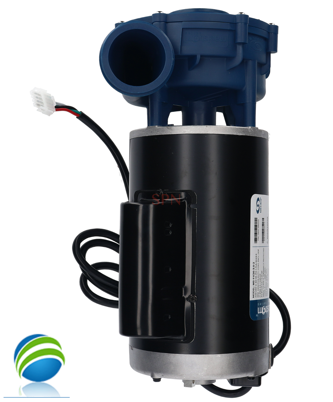 Complete Pump, Aqua-Flo, Maelstrom, 3.0HP, 230v, 56fr, 2"X 2" 1 or 2 Speed 12A