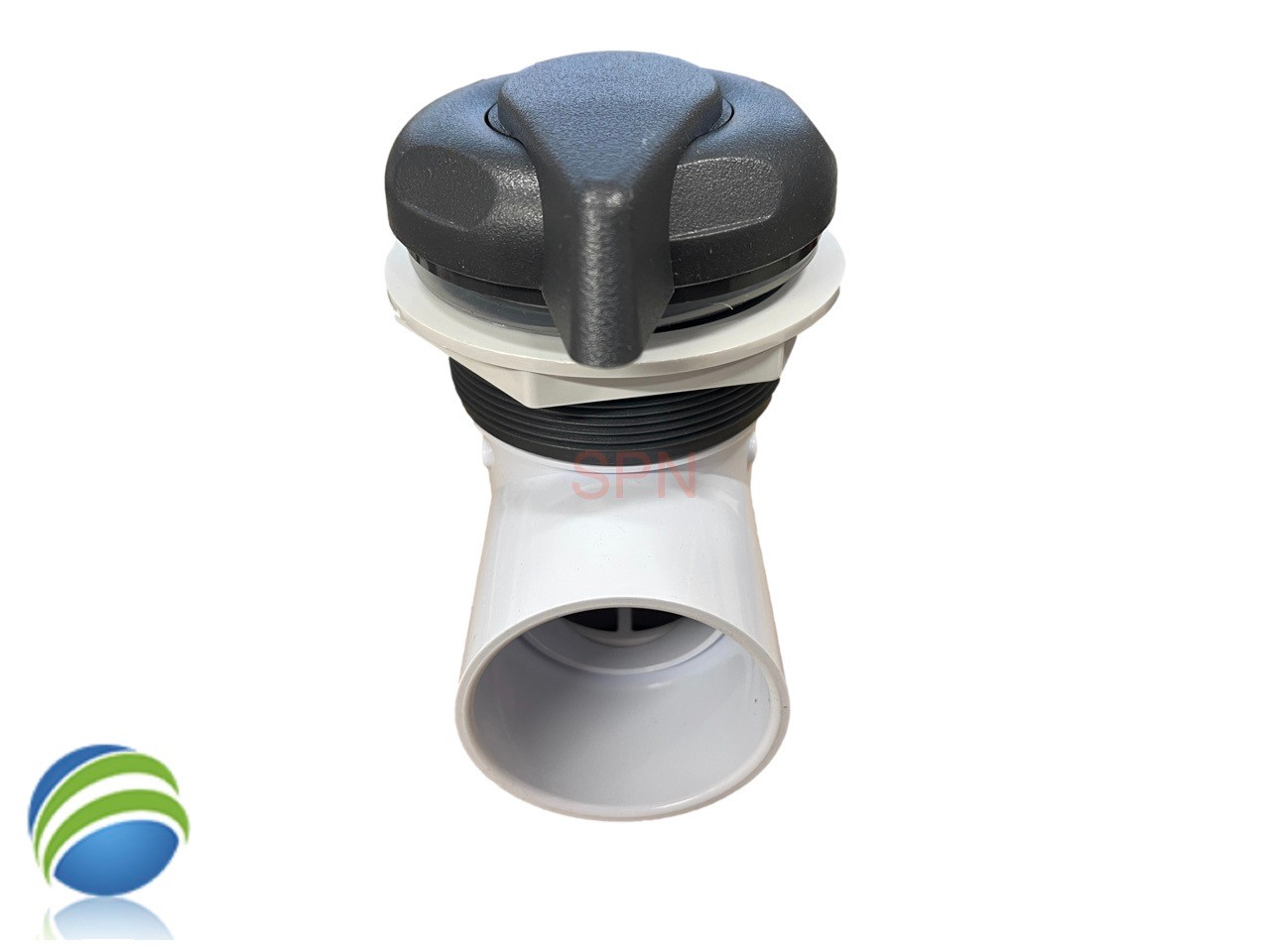 Complete Diverter Valve Glue Kit 3 3/4" Wide Cap Graphite Gray Hot Tub Spa 2" How To Video