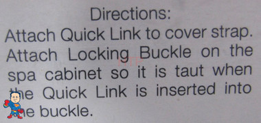 Quick Link NO Cut Lock Down Buckle Replacement Kit (2) Edison Nexus Style Buckles