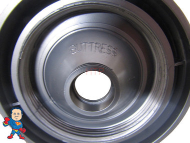 Your part will not have BUTTRESS written on the inside in black writing, this was for illustration purposes only. Be sure to look and feel on the inside for the word BUTTRESS.