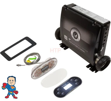 Control Retrofit Kit Balboa BP7, 2 Pump, Pump 3/Blower ,Ozone ,Light, 5.5kW, 115v/230v, with TP600 Topside