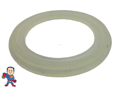 2 5/8" Lip Hot Tub Spa 2" Heater  or Pump Union Gasket CMP Video How To
Note: This Gasket is the exception not the rule so be sure you measure the lip on the gasket 2 5/8" Center to Center and the groove in your union for the lip to fit in.. If it is 2 1/