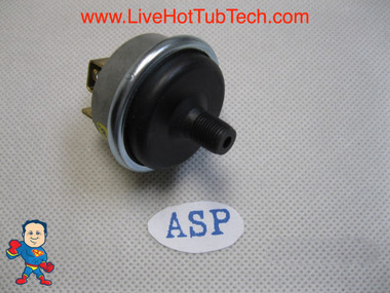 Universal Pressure Switch 1Amp 1/8th"mpt Works on most Applications features Brass multikit