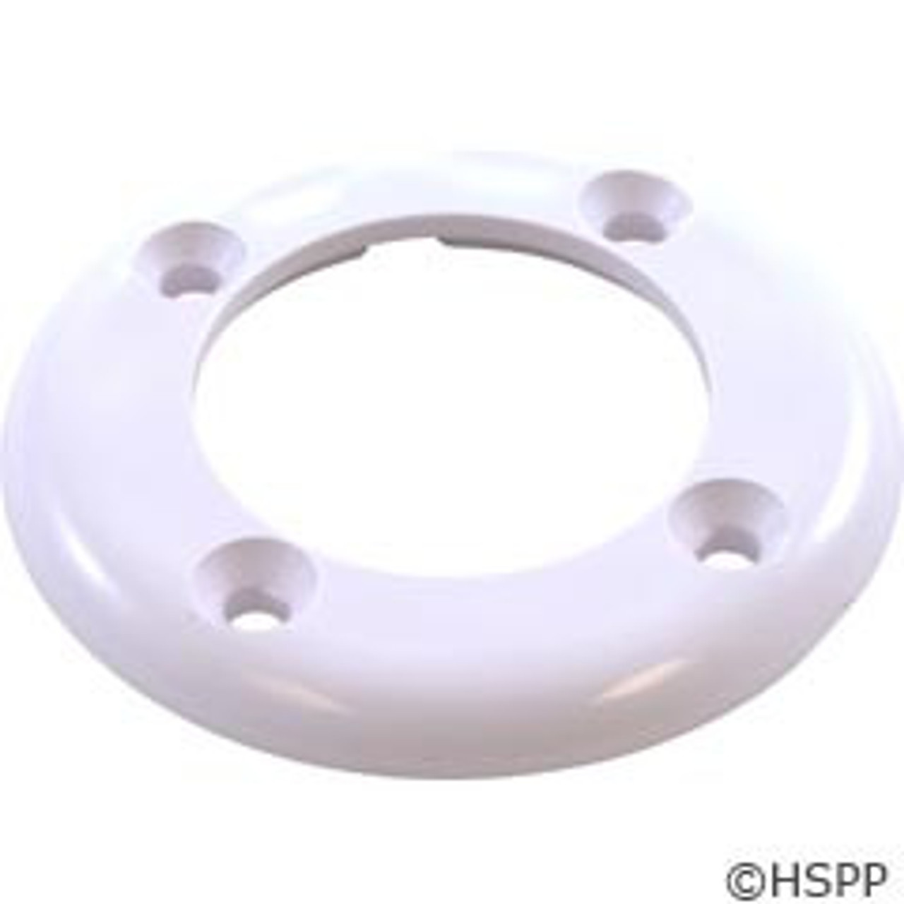 Faceplate, Hayward, 1-1/2"s, 3-1/2"fd, Inlet Fitting, White