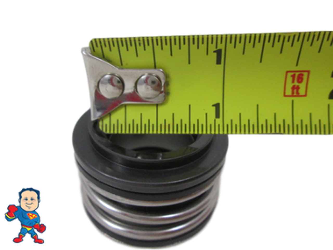 Shaft Seal, PS-201, 3/4" Shaft, Buna Fits Most Vico, Sta-Rite and Power Right  Spa Pumps