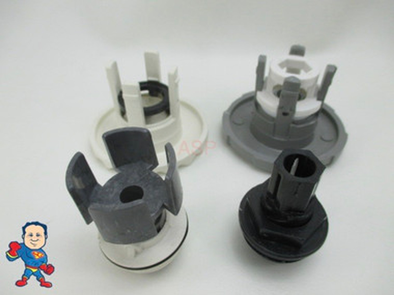 Note: The Jet and Nozzle on the left is the Old Style and the Jet and Nozzle on the right is the New Style.. The two styles will not interchange but you can update the old style to the new style if you choose the new style jet and the new style jet face.. Note: The Jet and Nozzle on the left is the Old Style and the Jet and Nozzle on the right is the New Style.. The two styles will not interchange but you can update the old style to the new style if you choose the new style jet and the new style jet face..