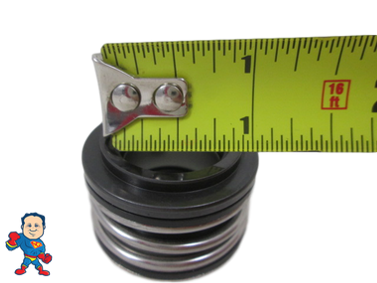 Pump Seal PS-3868 Viton Like a PS-201 (Better) Fits Most Vico, Sta-Rite and Power Right Spa Pumps
