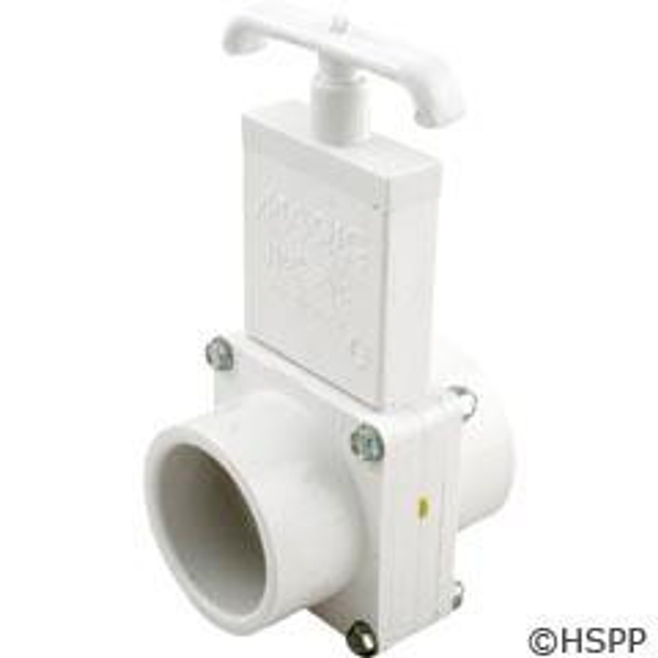 Gate Valve, 3 pc, Magic Plastics, 1-1/2"s x 1-1/2"s, 100psi